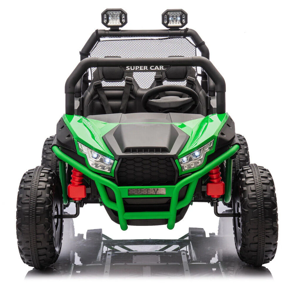 24V 2-Seater Electric Off-Road UTV Ride-On Truck for Kids 400W 4-Wheeler - Image 3