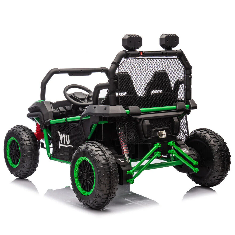 24V 2-Seater Electric Off-Road UTV Ride-On Truck for Kids 400W 4-Wheeler - Image 4
