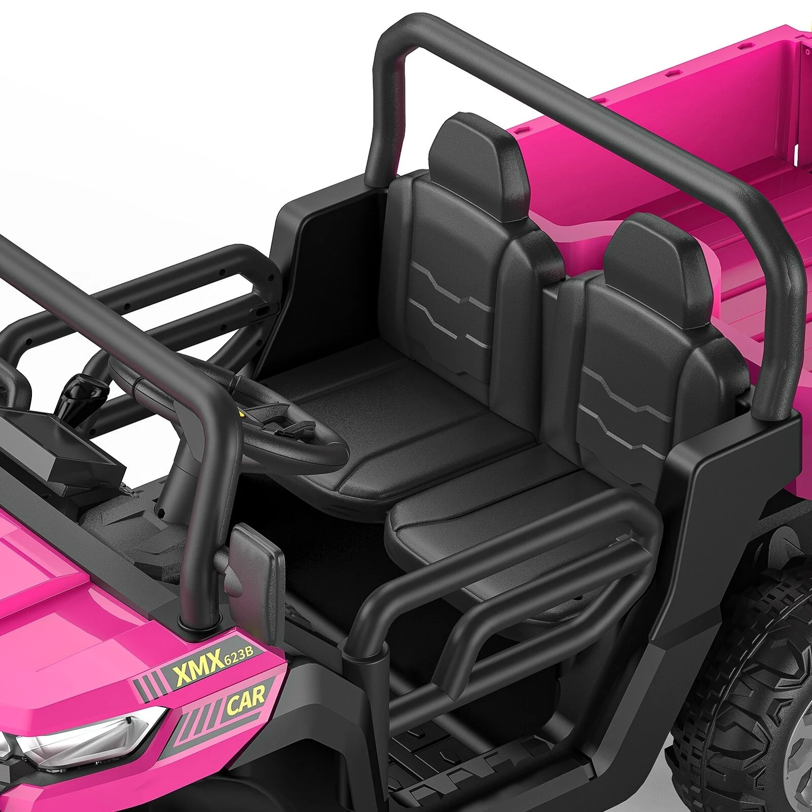 24V 2-Seater Ride-On Dump Truck with Remote Control - Image 4