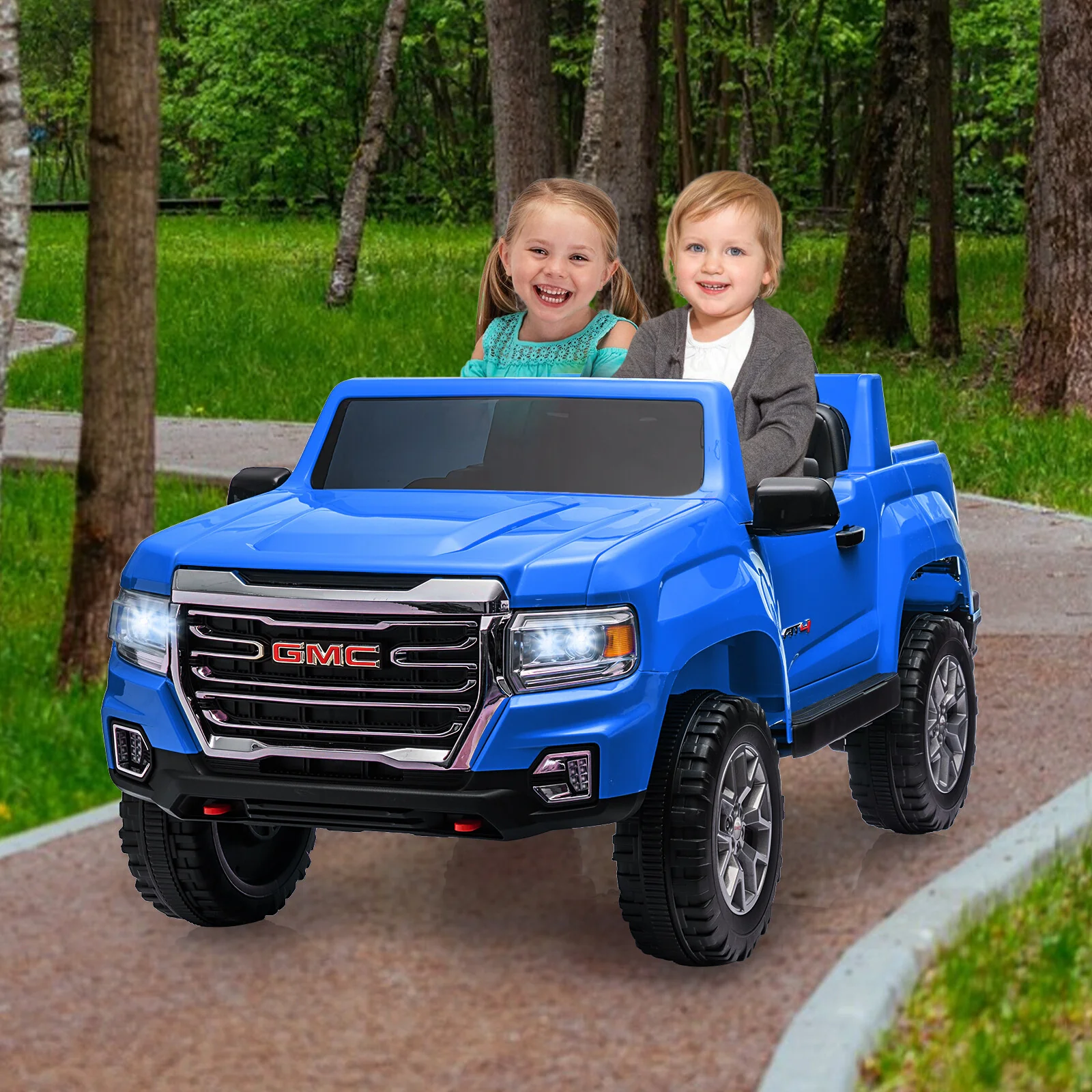 24V 2-Seater Battery-Powered Electric Ride-On Truck Car with Remote Control - Image 7