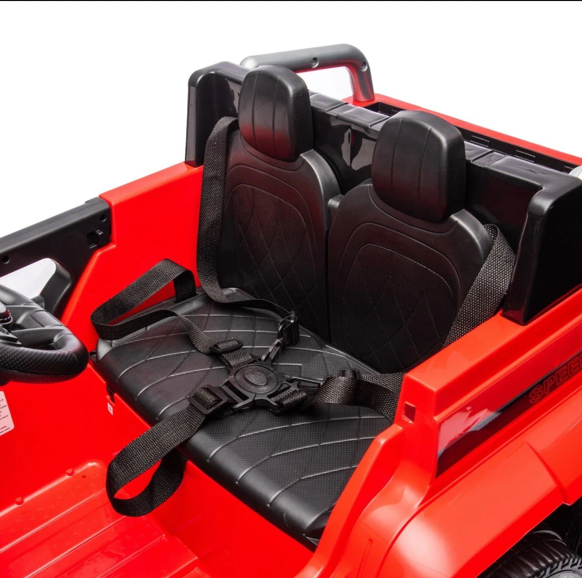 24V 2-Seater Kids Electric Ride-On Jeep Truck with Remote and Battery Power - Image 12