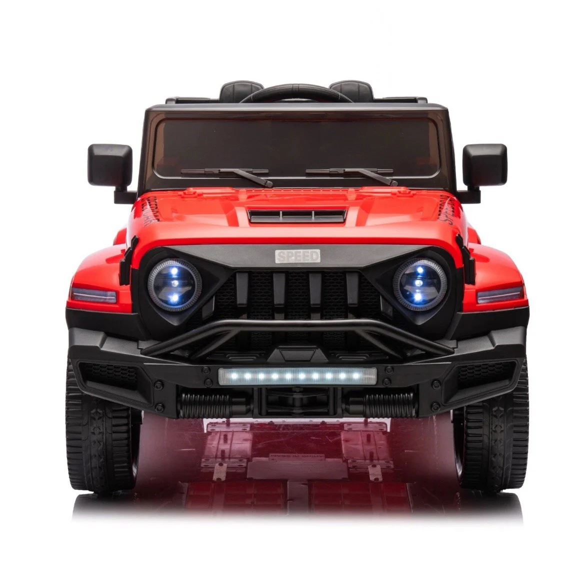 24V 2-Seater Kids Electric Ride-On Jeep Truck with Remote and Battery Power - Image 2