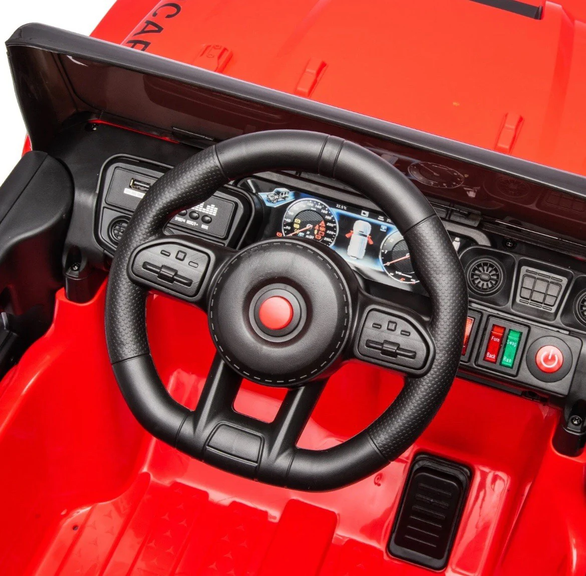 24V 2-Seater Kids Electric Ride-On Jeep Truck with Remote and Battery Power - Image 8