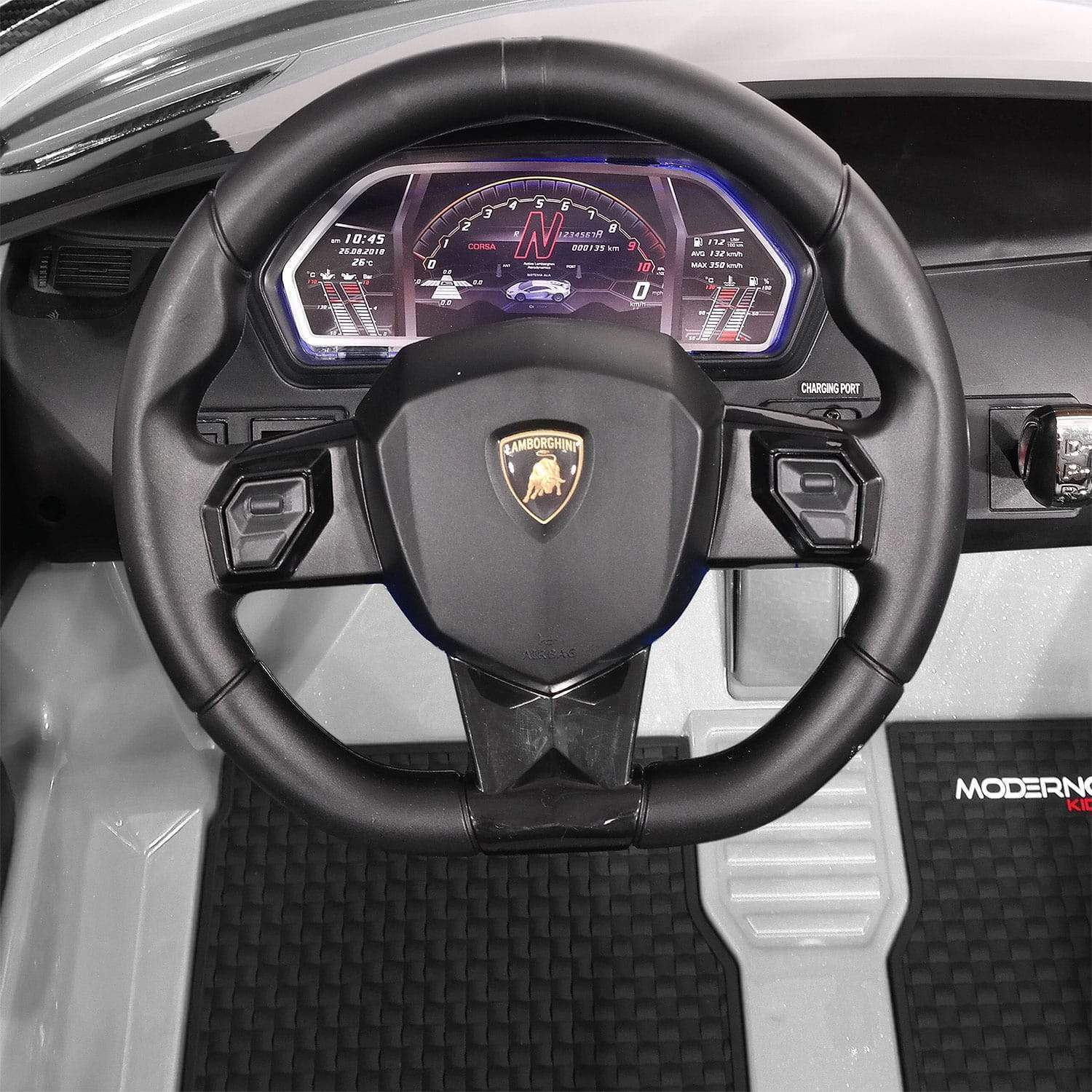 24V 2 SEATS AUTHENTIC LAMBORGHINI AVENTADOR SVJ KIDS RIDE-ON SPORTS VEHICLE WITH LIGHTS AND REMOTE CONTROL - Image 7