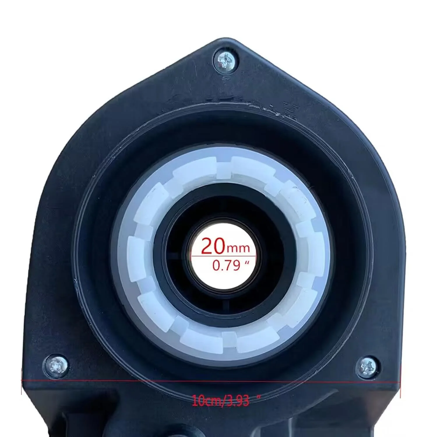 24V High Torque Motor with 30000RPM Gearbox for Powered Wheels and Large Axle Hole - Image 3