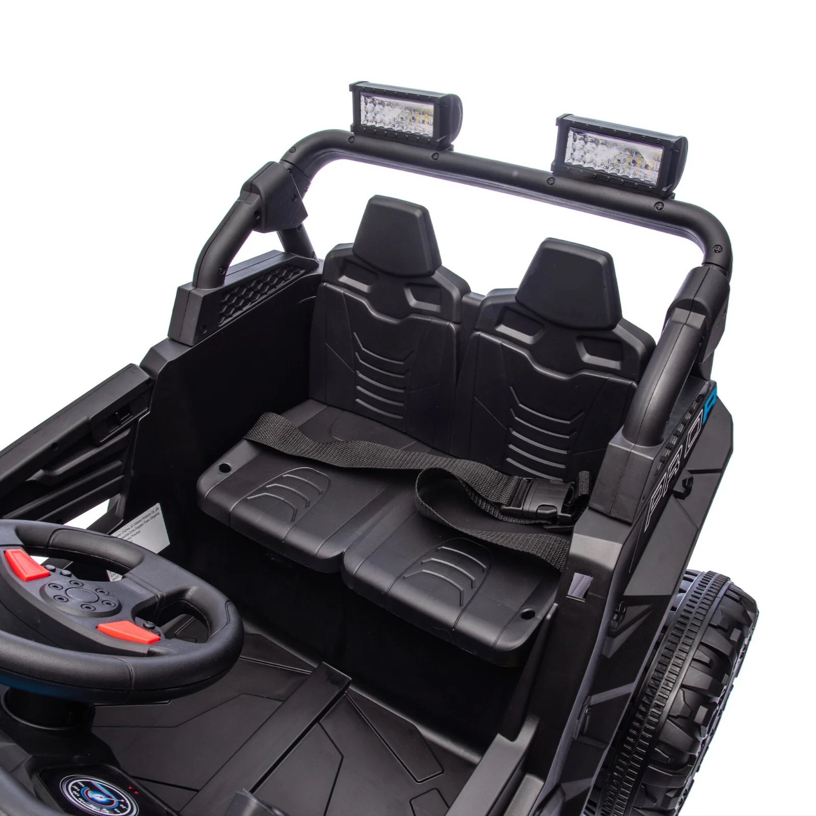 24V 400W Electric Kids Ride-On UTV with Parental Remote Control Blue - Image 3