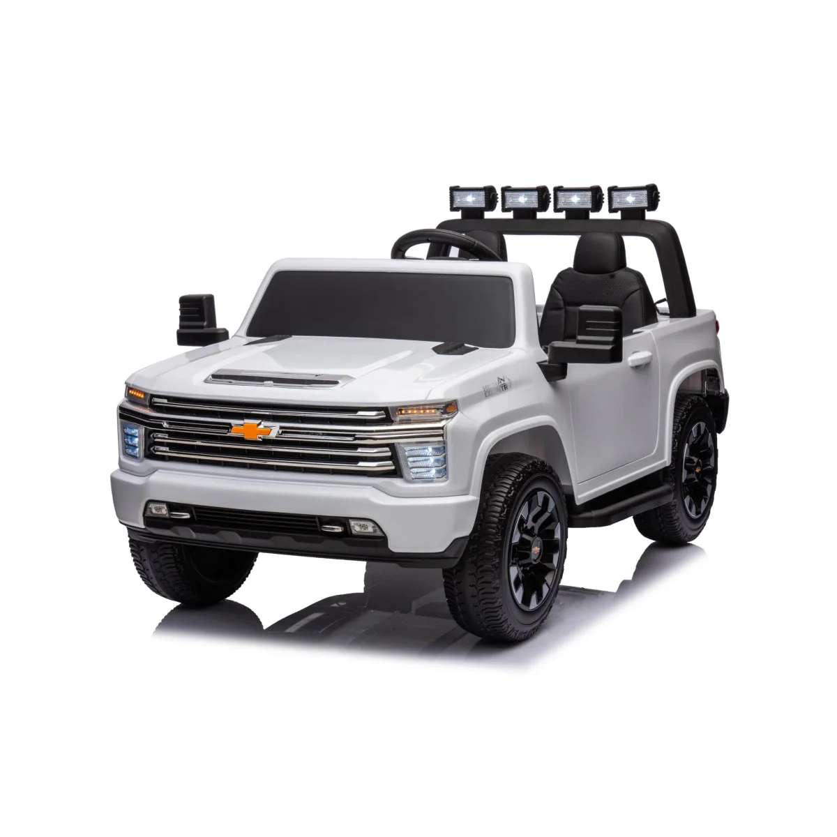 24V 4x4 Chevrolet Silverado 2 Seater Ride on Truck - Image 11