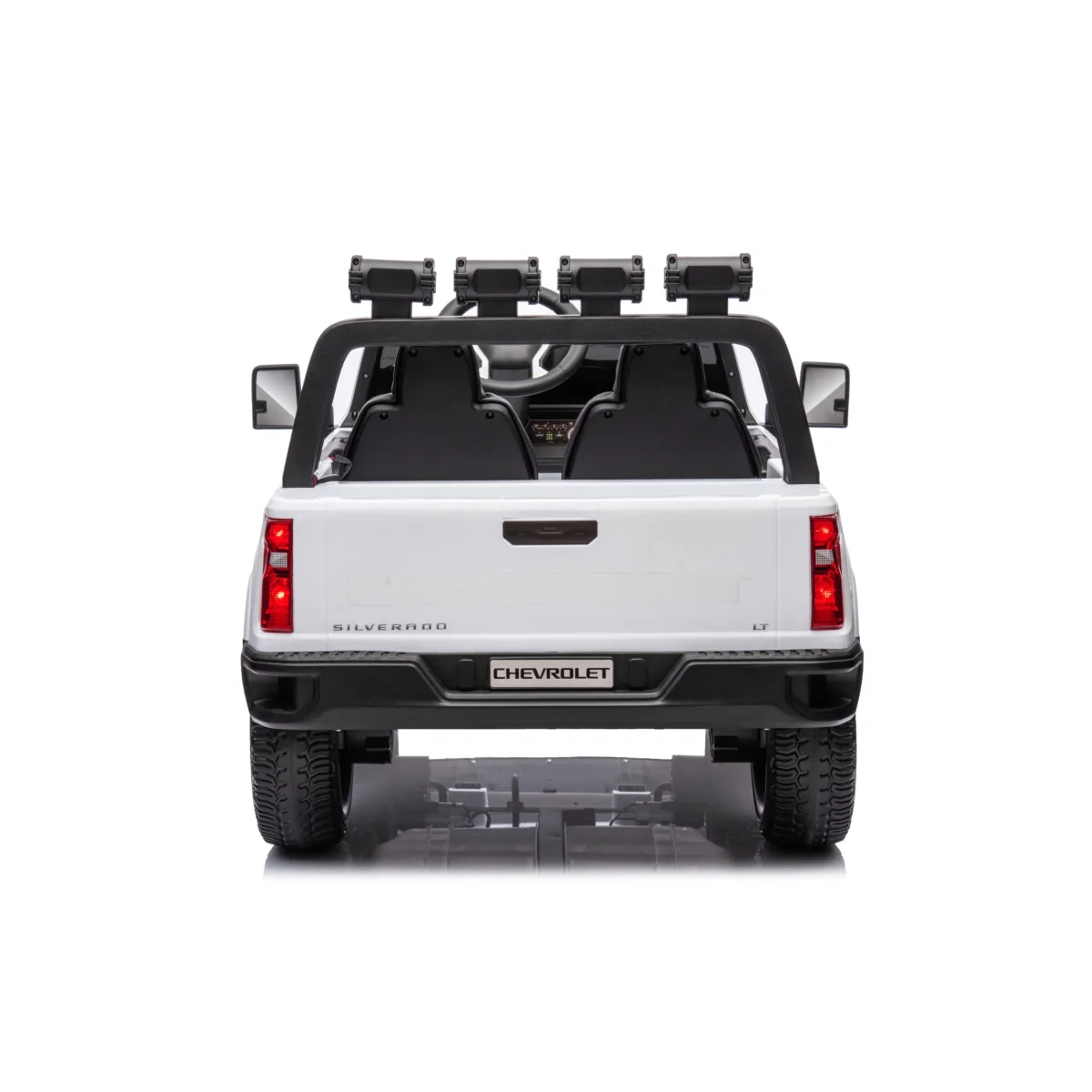 24V 4x4 Chevrolet Silverado 2 Seater Ride on Truck - Image 13