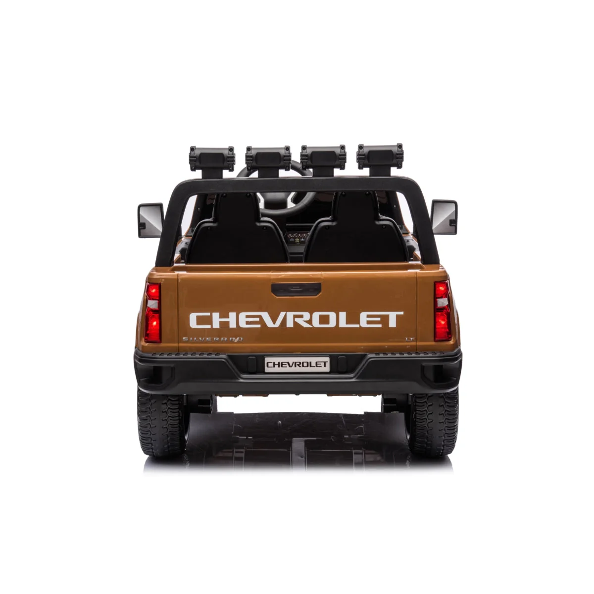 24V 4x4 Chevrolet Silverado 2 Seater Ride on Truck - Image 23