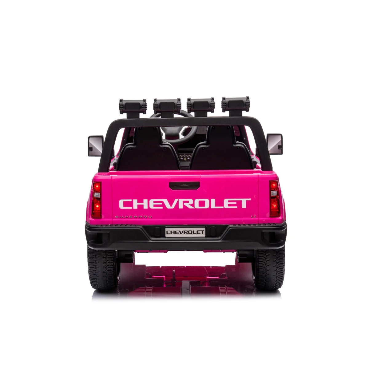 24V 4x4 Chevrolet Silverado 2 Seater Ride on Truck - Image 3