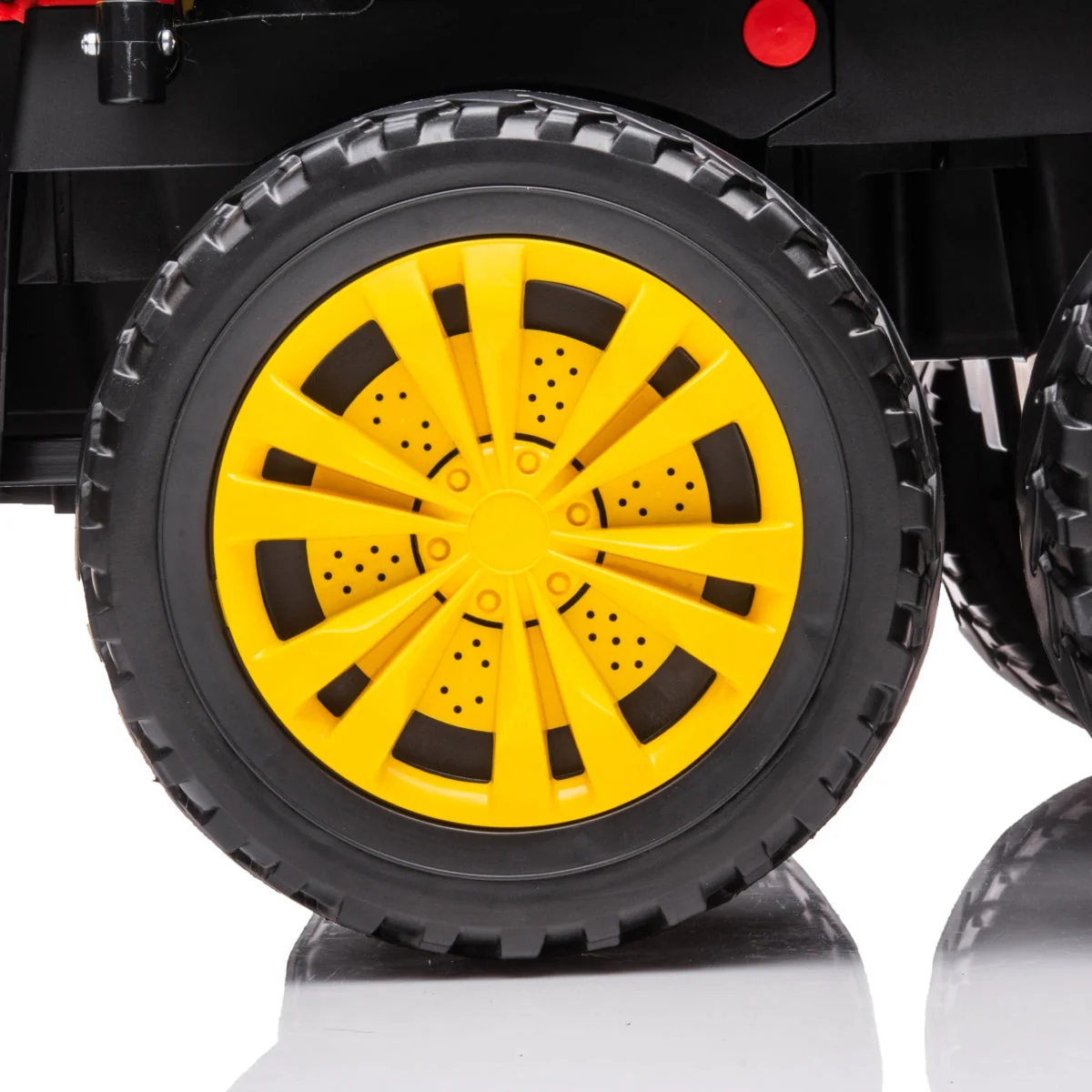 24V 6 Wheeler Magic Cars Tractor Trailer 2 Seater Ride-on with Dump Cart and Parental Remote - Image 20