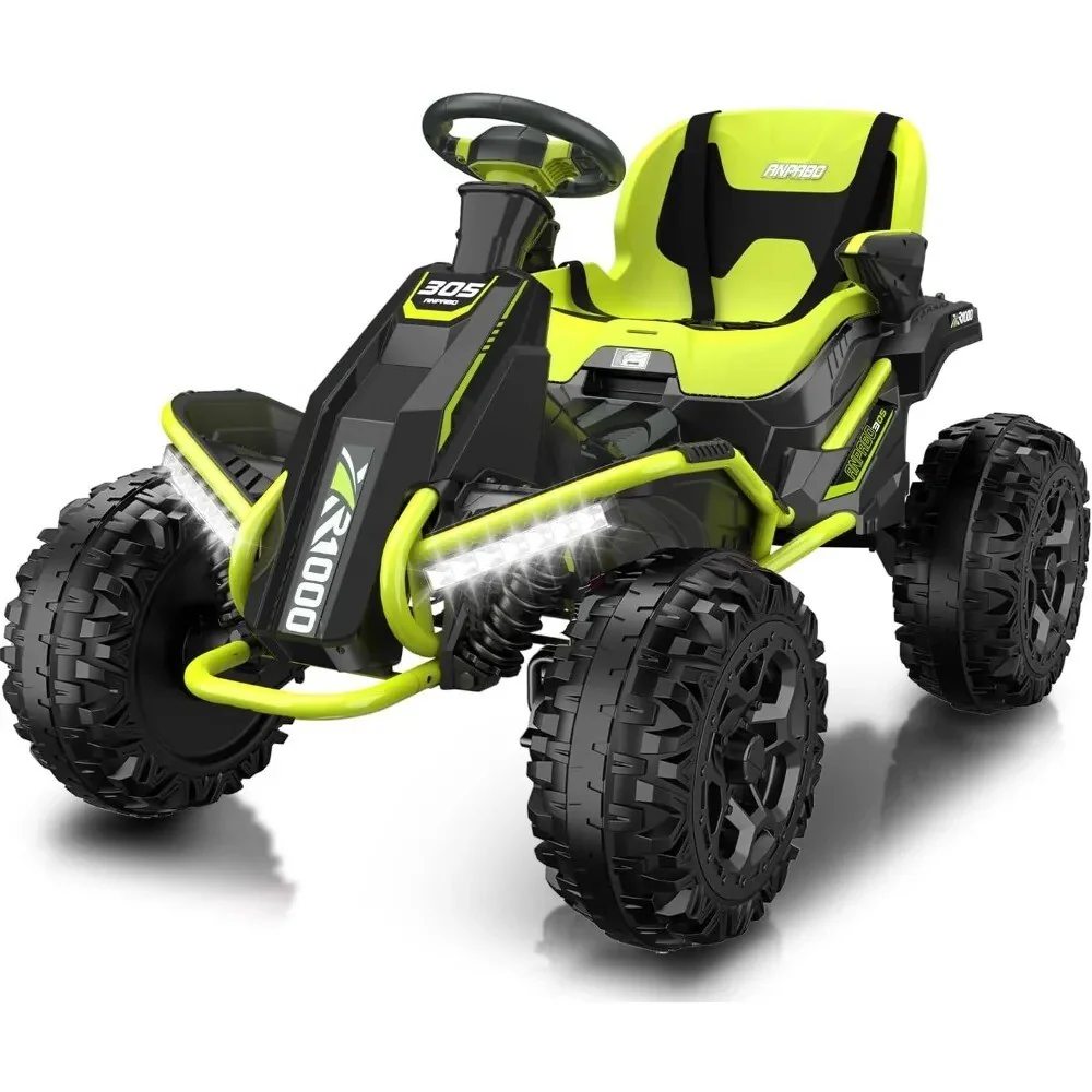 24V 4x4 Ride-On Toy with 4x75W Motors, 5MPH Speed, Parent Remote, Adjustable Seat, and 4 Shock Absorbers - Image 2