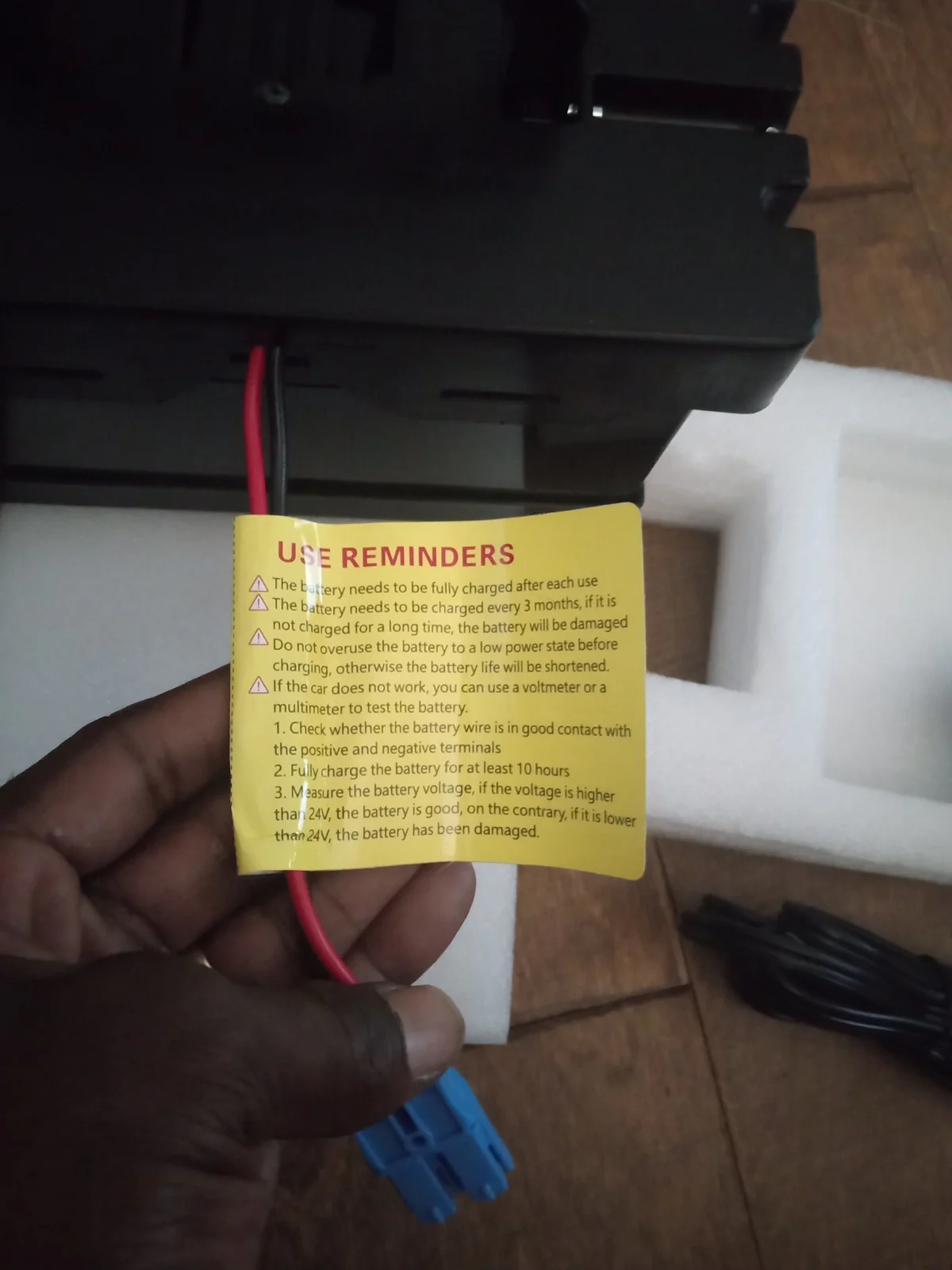 24V 7AH Charger Combo for Disney Carriage Ride-On Toy - Image 5