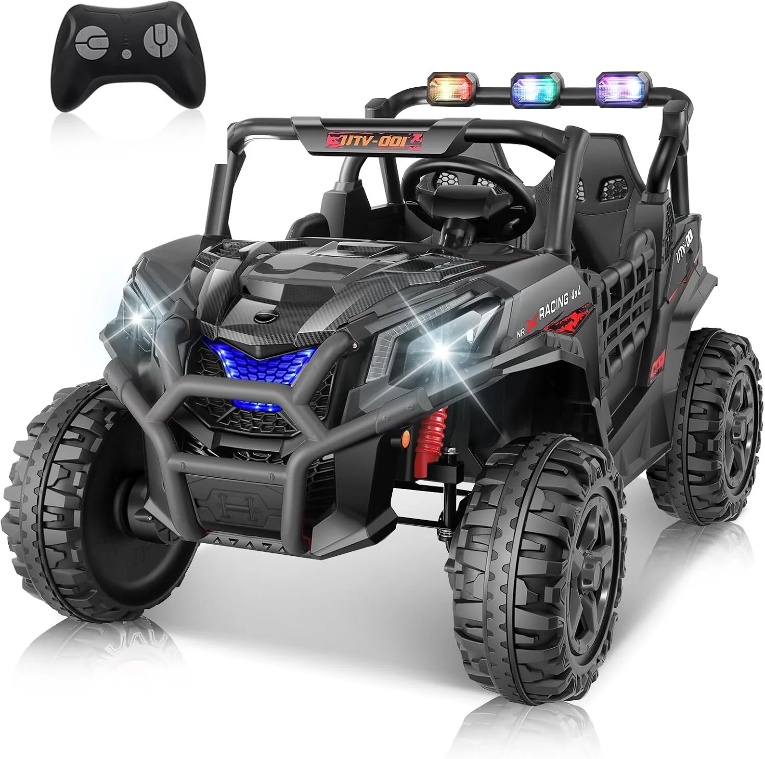 24V 7AH 4x200W Kids Ride On UTV Car 2 Seater 4WD Electric Vehicle Toy - Image 9