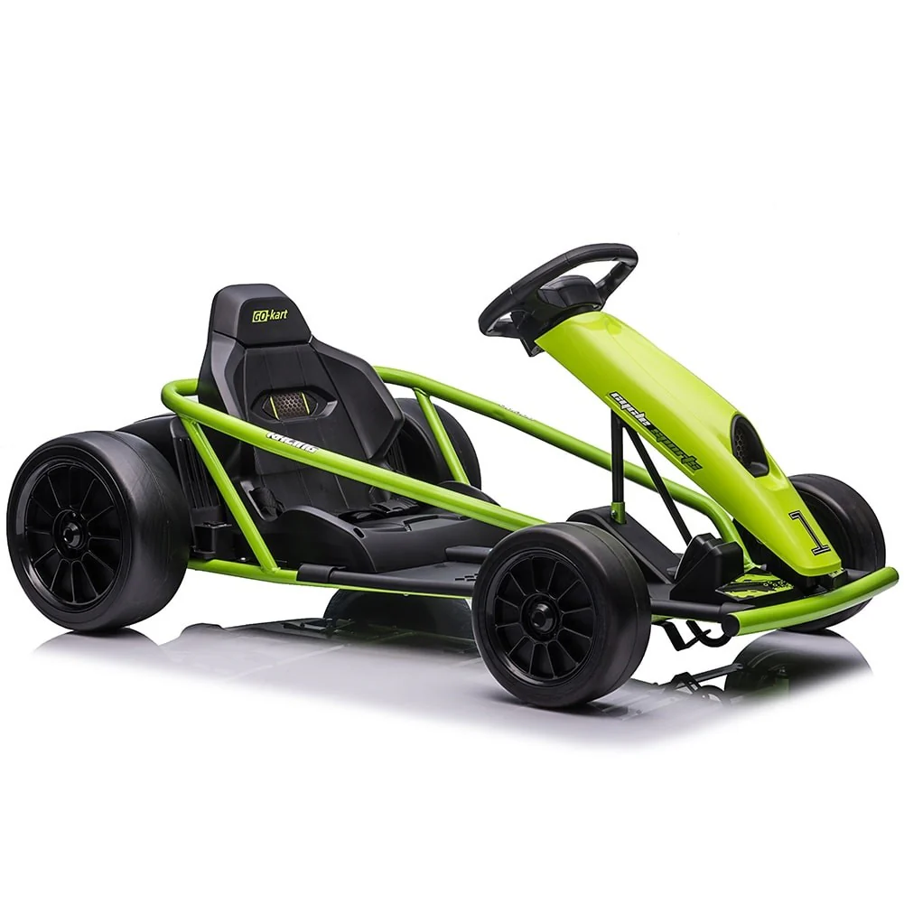 24V 9Ah Kids Ride-On Go Kart Toy High-Speed 8MPH Drifting Car - Image 6