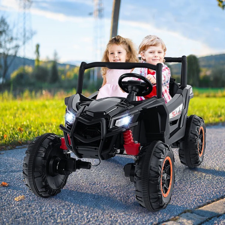 24V 2-Seater Kids Ride-On UTV Toy with 2.4G Remote Control for Ages 3+ - Image 3