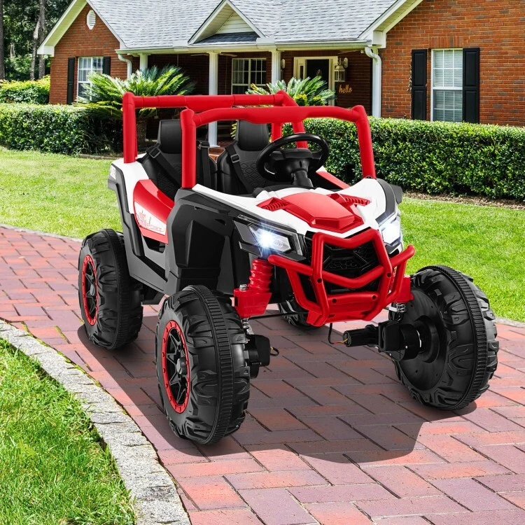 24V 2-Seater Kids Ride-On UTV Toy with 2.4G Remote Control for Ages 3 and Up - Image 4