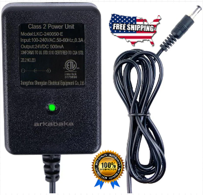 24V Lead Acid Battery Charger and Adapter for Ride-On Toy Cars and SUVs