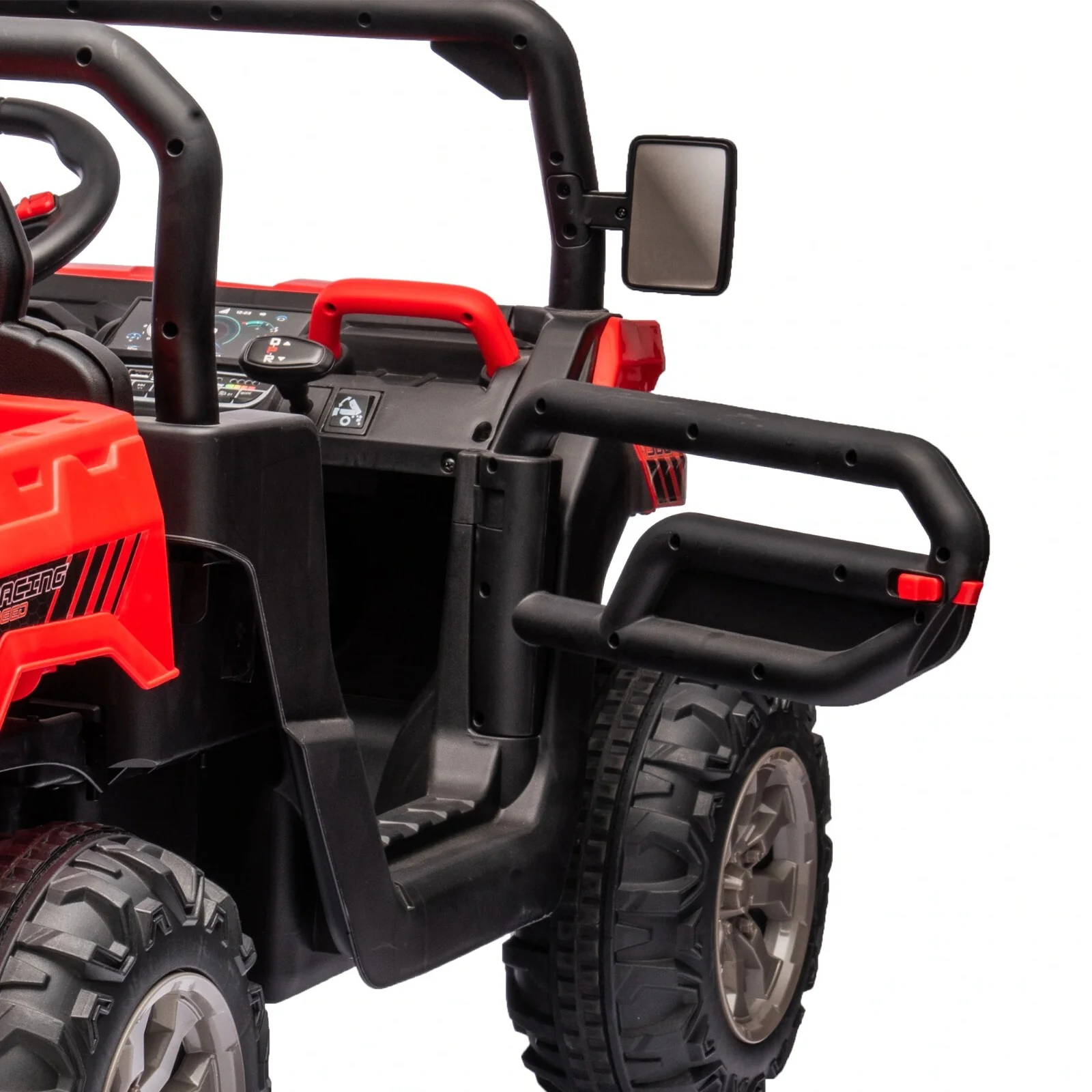 24V Battery-Powered Electric Ride-On 2-Seater Dump Truck for Kids with Parental Remote Control - Image 13