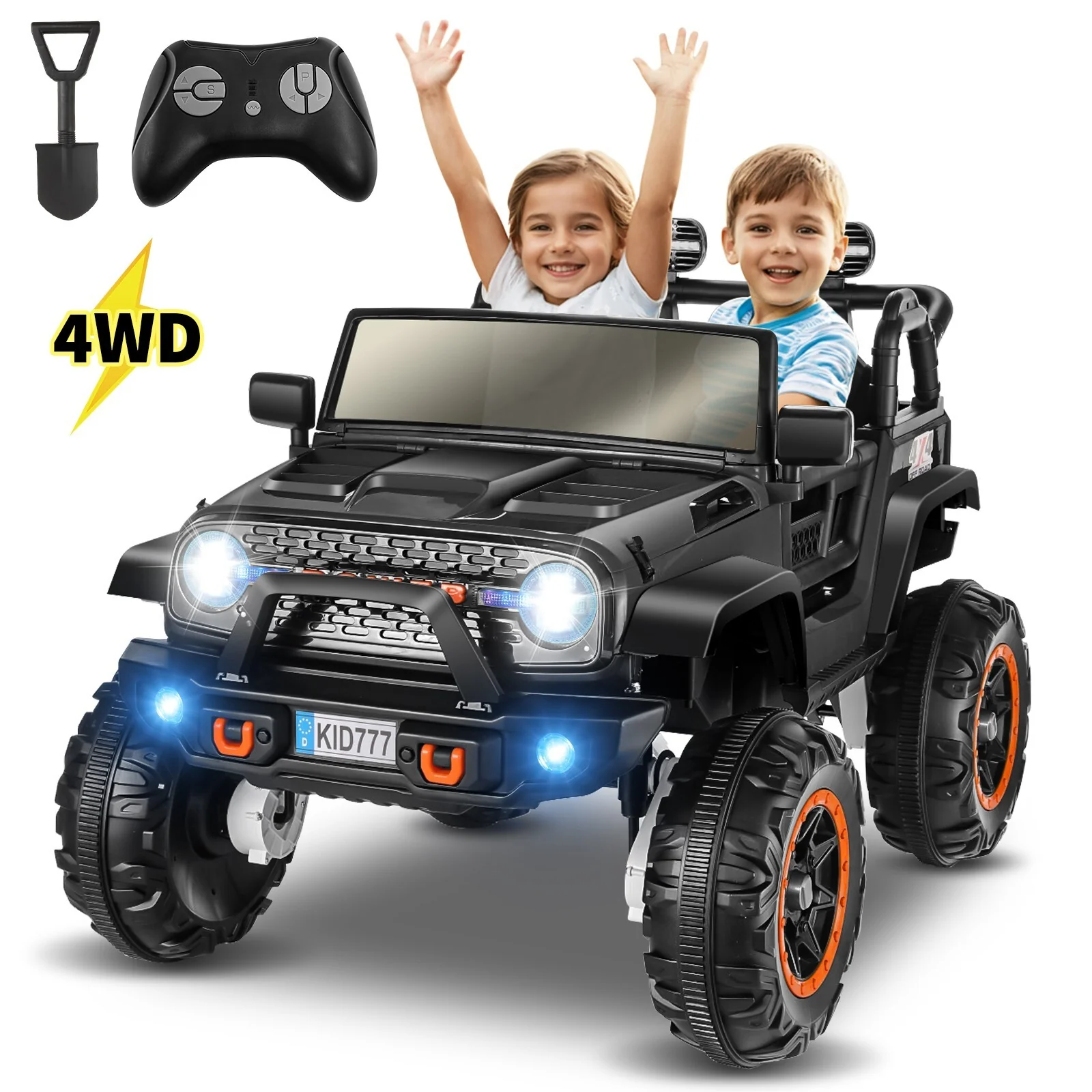 24V Battery-Powered 2-Seater Kids Electric Ride-On Car with Remote Control - Image 15