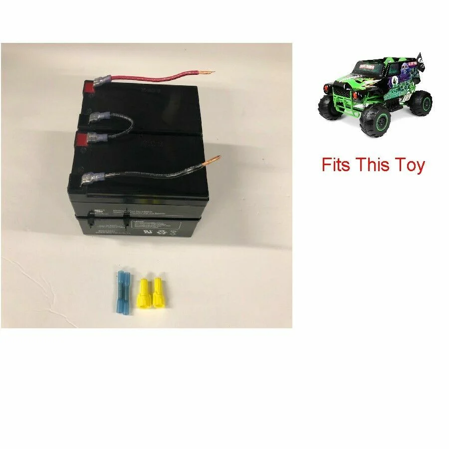 24V Battery Replacement Kit for Grave Digger Power Wheels Toy - Image 2