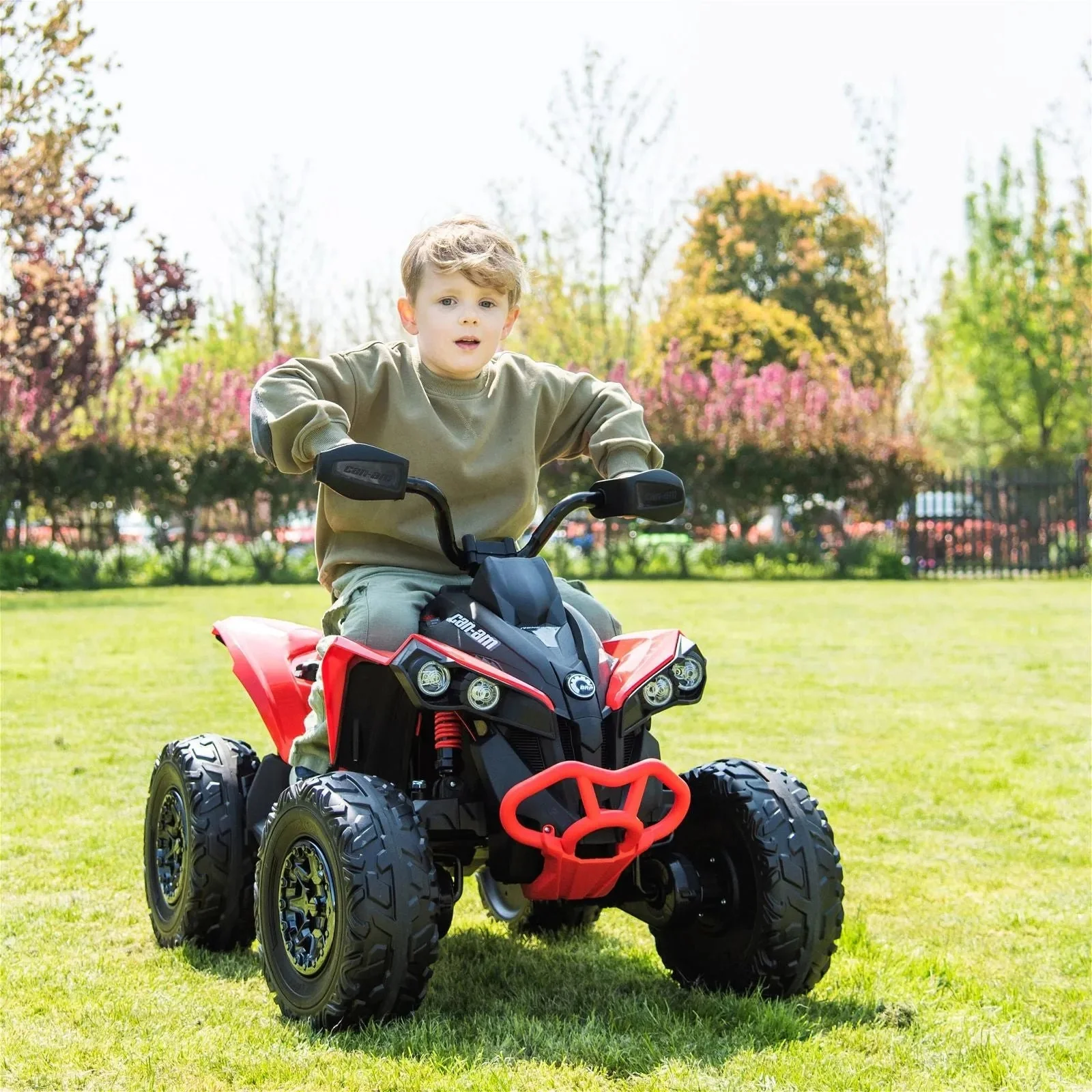24V Can Am Renegade 1-Seater Kids ATV - Image 3
