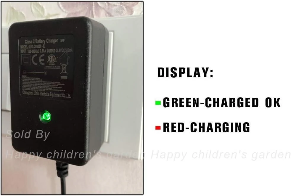 24 Volt Battery Charger for Disney Princess Carriage Toyota Tundra Toy - Image 3