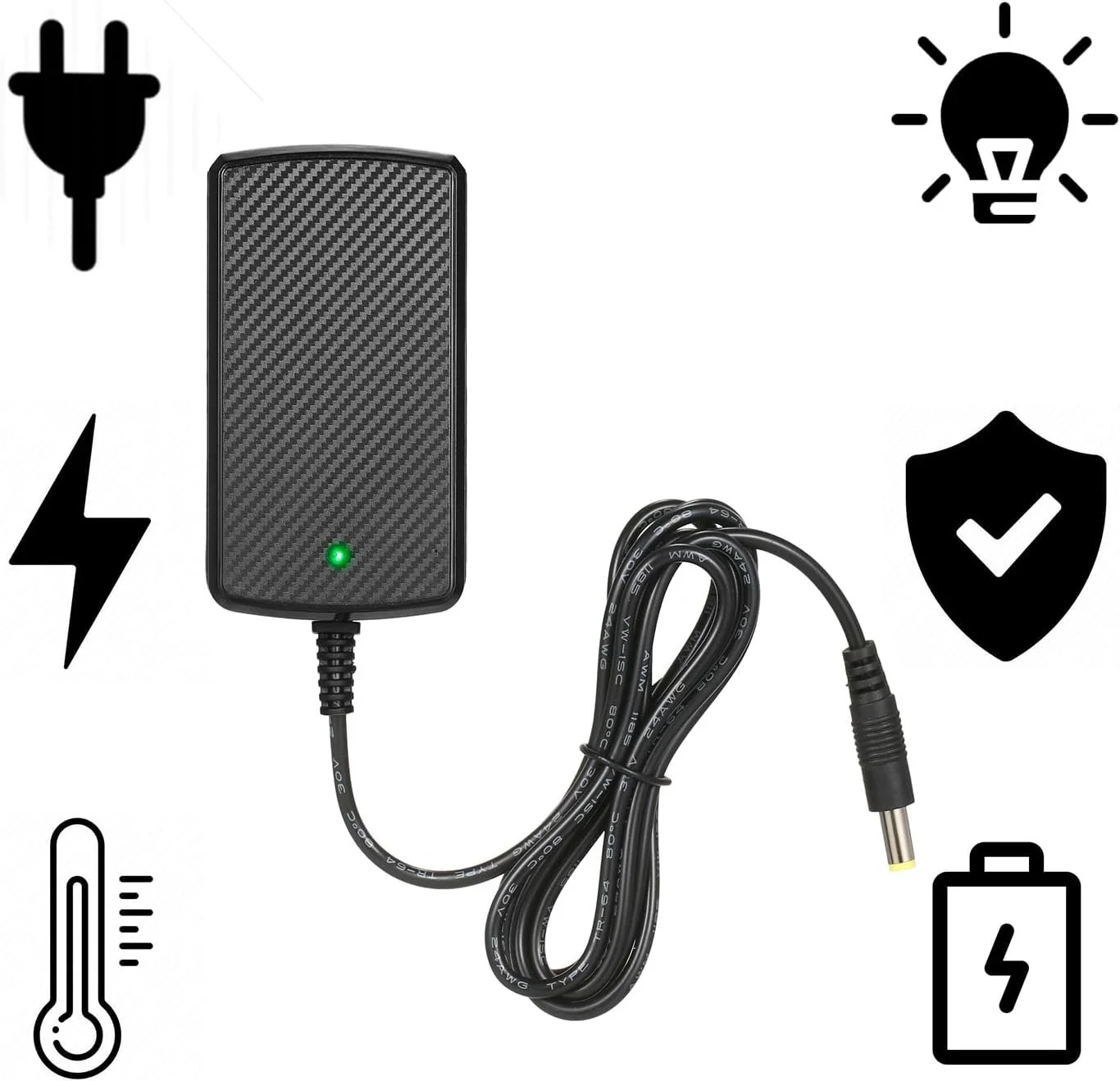 24V Battery Charger for Kids Ride-On Car Toys Wrangler SUV - Image 3