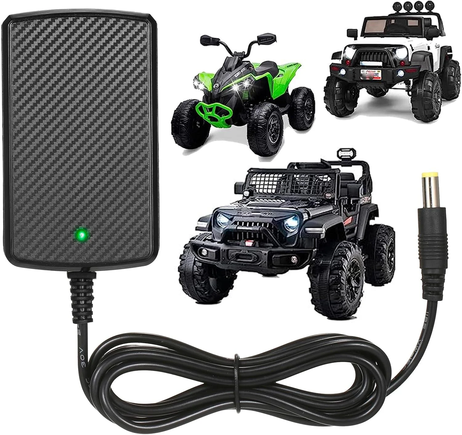 24V Battery Charger for Kids Ride-On Car Toys Wrangler SUV - Image 8