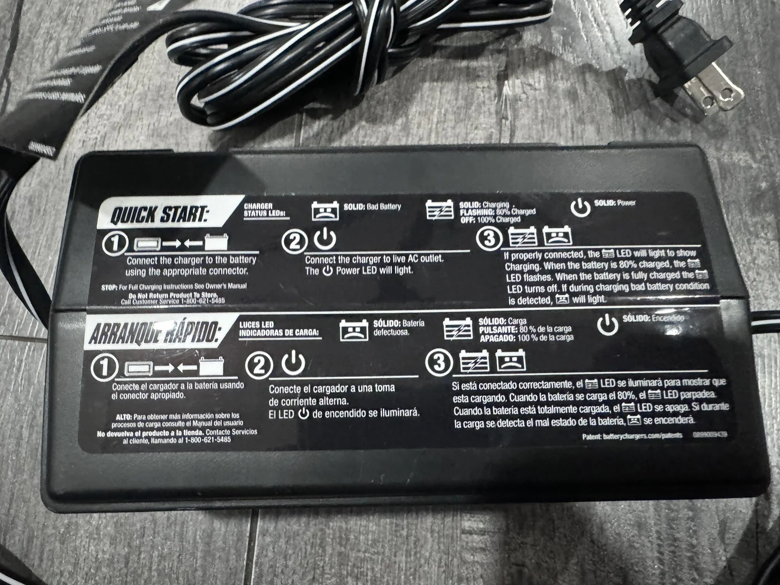 24V Fast Battery Charger for Kids Ride-On Car Toys Compatible with Dynacraft Wrangler - Image 3