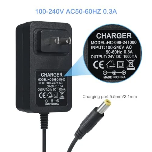 24V Battery Charger for Children's Ride-On Cars and Toys - Image 4