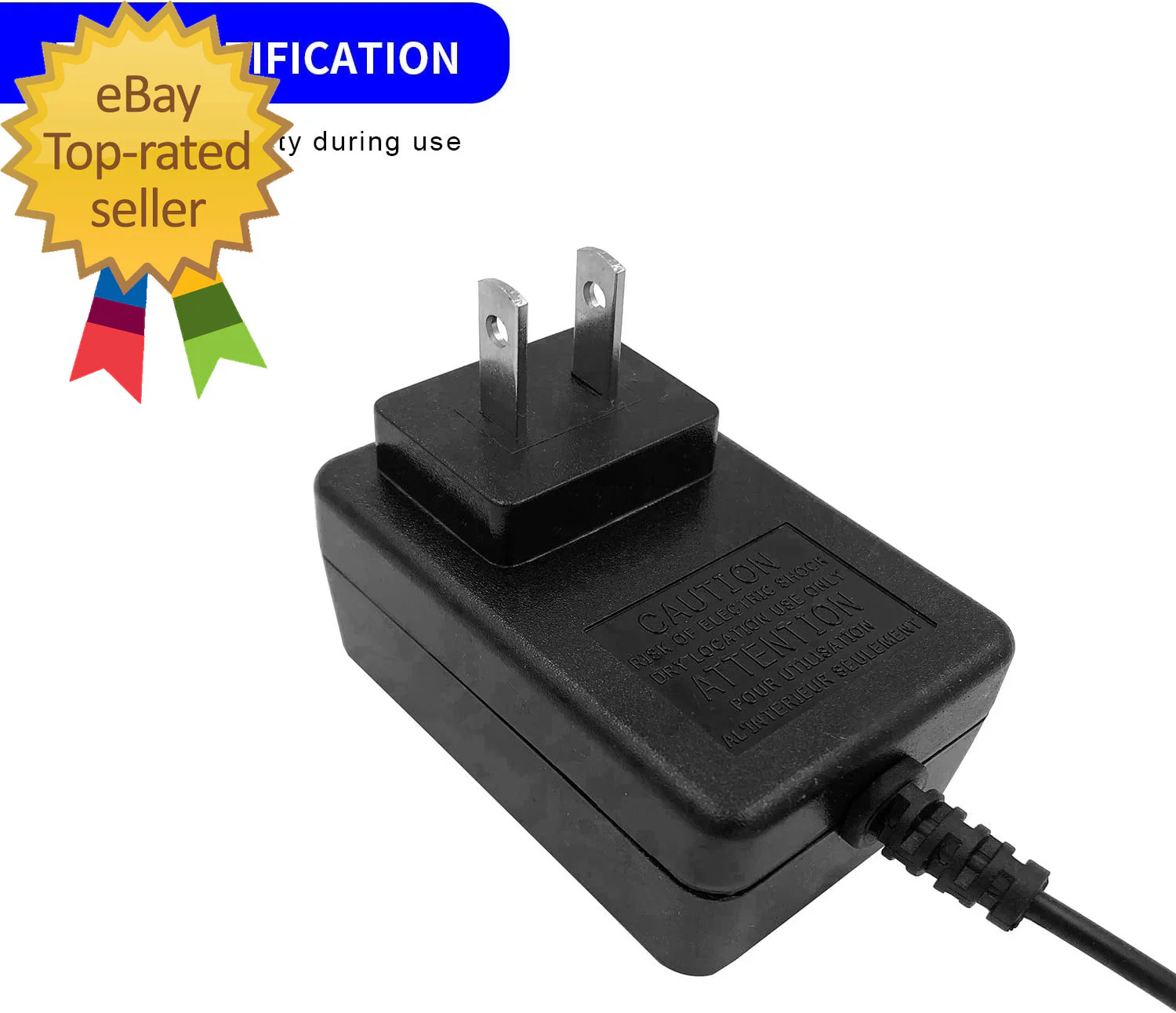 24V Battery Charger with Charging Indicator for Kids Ride-On Cars - Image 5