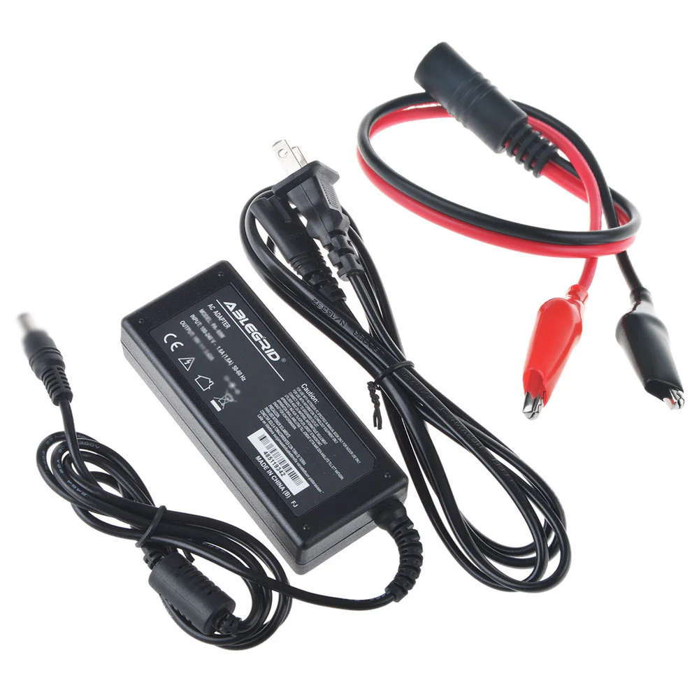 24V Charger with Alligator Clips Adapter for Wheelchair and Electric Scooter - Image 5