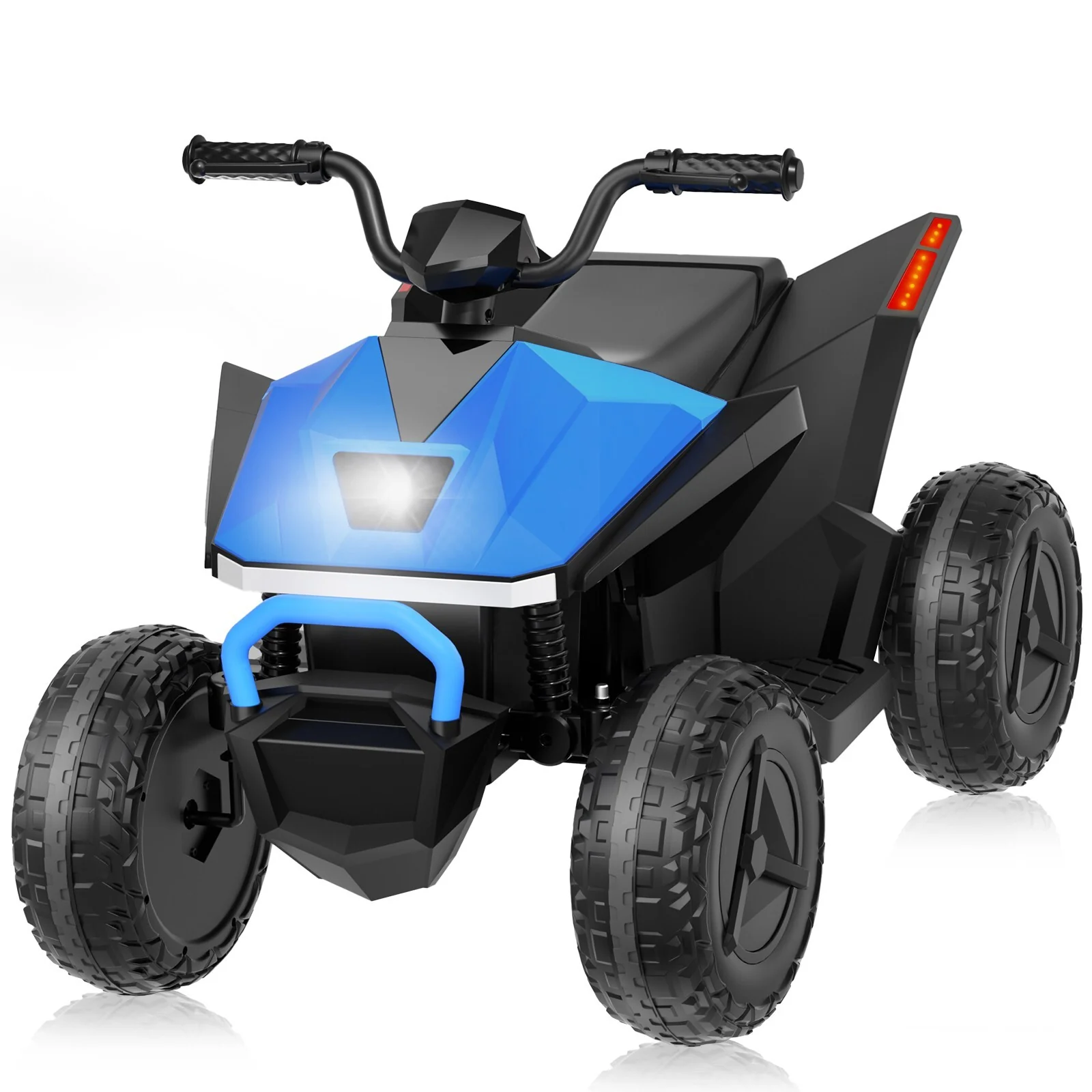 24V Children's Beach Toy Car ATV with 4 Spring Suspensions, Music, and LED Lights - Image 8