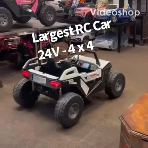 24V Clash Touchscreen Ride-On Giant Buggy - Razor UTV Rubber Adjustable Side-by-Side - Image 2