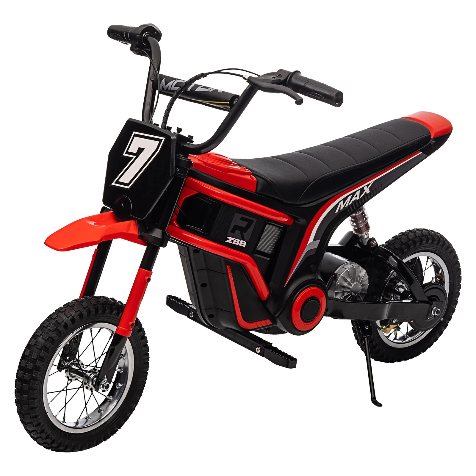 24V 350W Electric Dirt Bike for Kids Ages 5+ with Ride-On Motorcycle Up to 14.29 MPH - Image 8