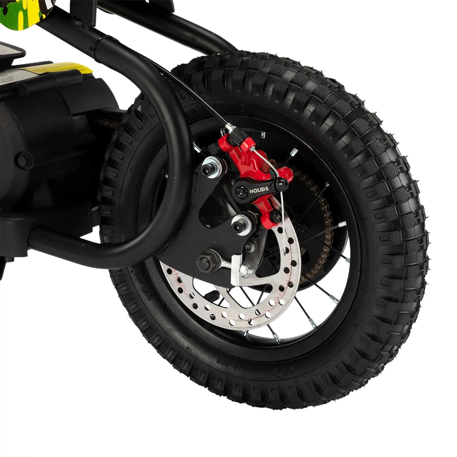 24V Electric Kids Ride-On Dirt Bike Motorcycle with LED Lights and Adjustable Speed - Image 7