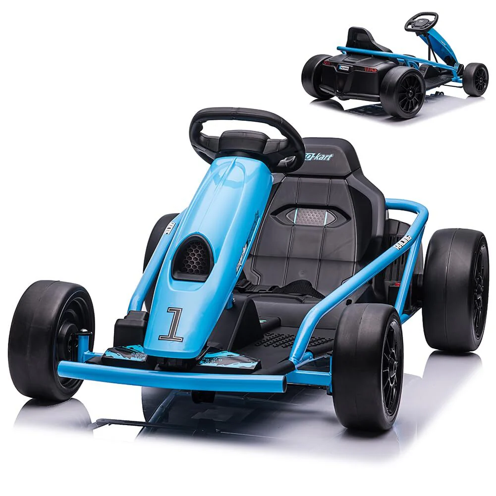 24V Electric Drifting Go-Kart Ride-On Car for Kids 8-12 Years with High-Power Motor - Image 13