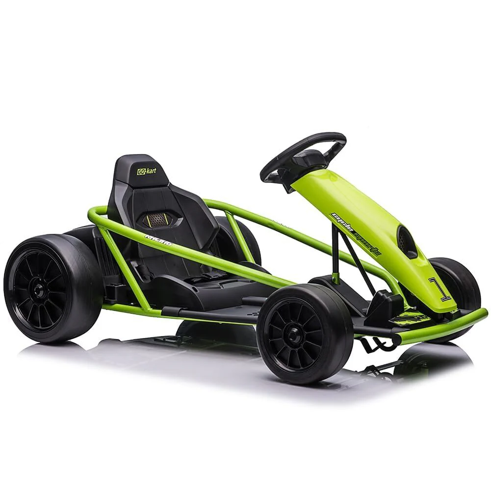 24V Electric Go-Kart for Kids Ages 8-12 with 8MPH Speed and Drifting Racing Features - Image 25