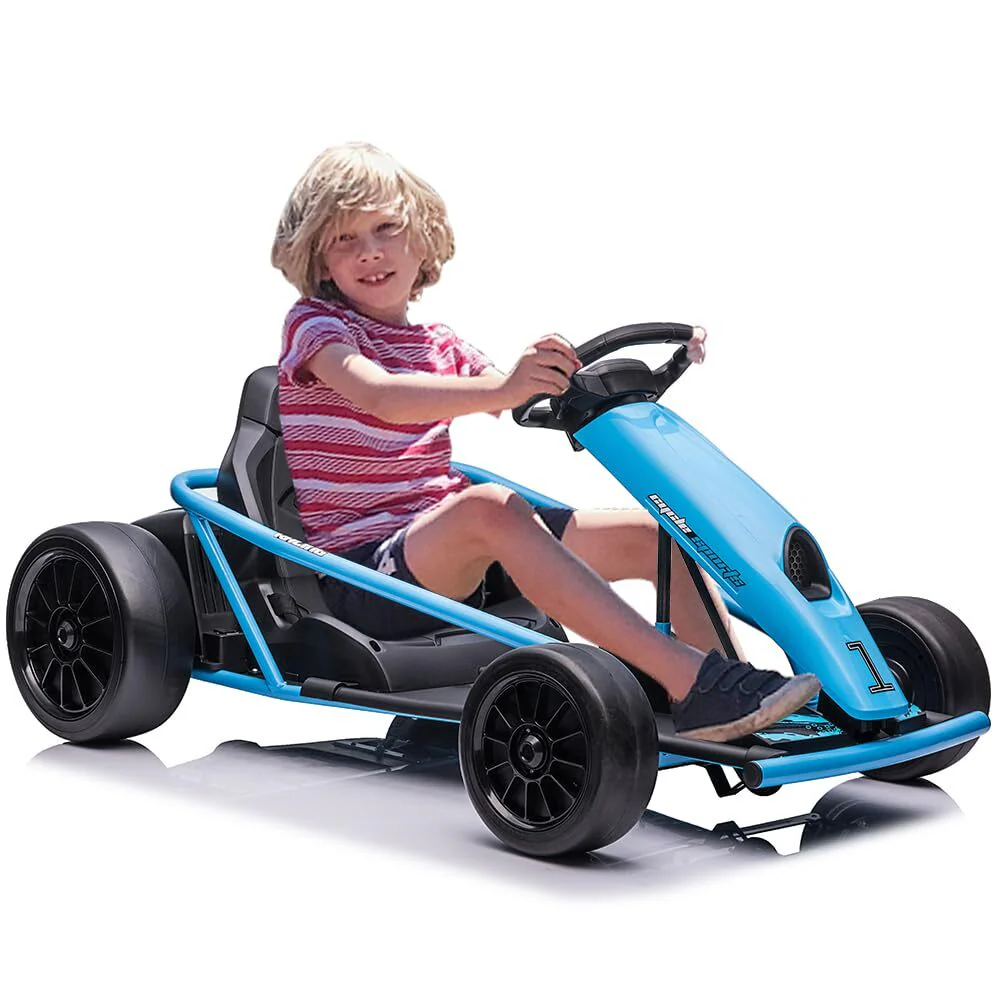 24V Electric Go-Kart for Kids with Drift Circling and Built-In Music - Image 10