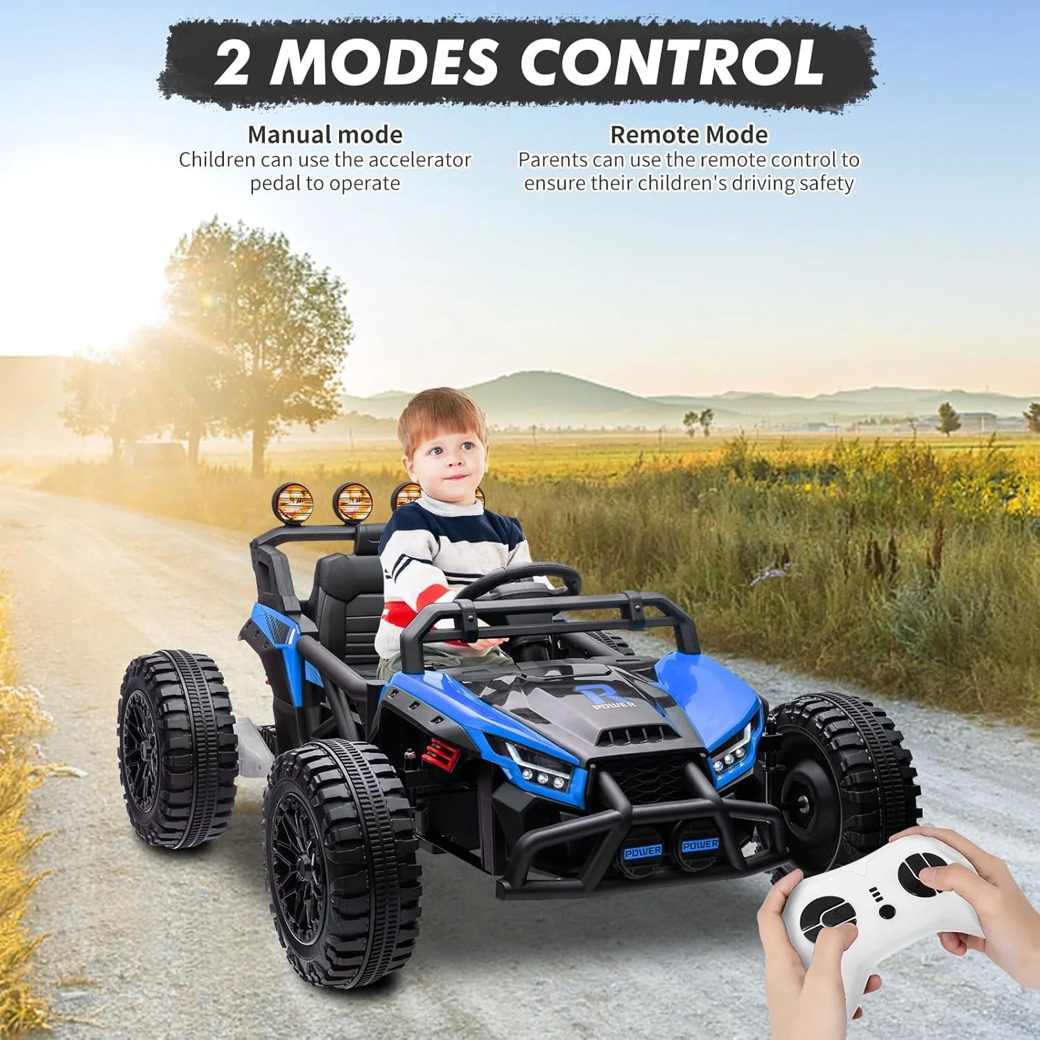 24V Electric Kids Ride-On Car with 65W Powerful Motors and 2.4G Remote Control - Image 6
