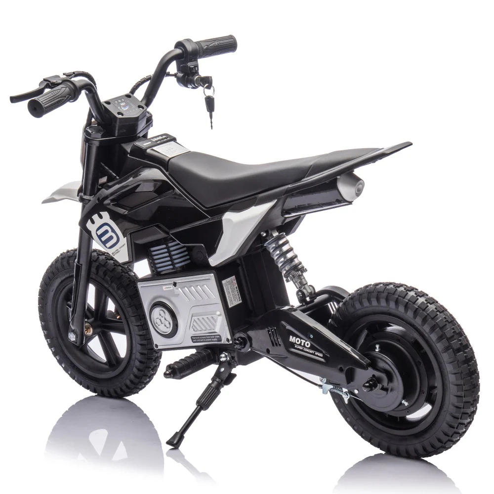 24V Electric Motorcycle for Kids with Bluetooth Music and Adjustable Speed, Suitable for Ages 5-12 - Image 13