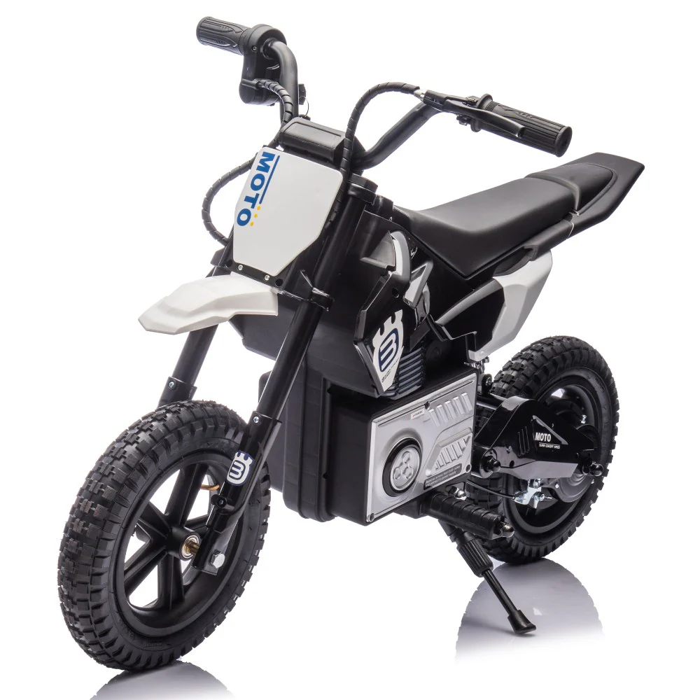 24V Electric Motorcycle for Kids with Bluetooth Music and Adjustable Speed, Suitable for Ages 5-12 - Image 3