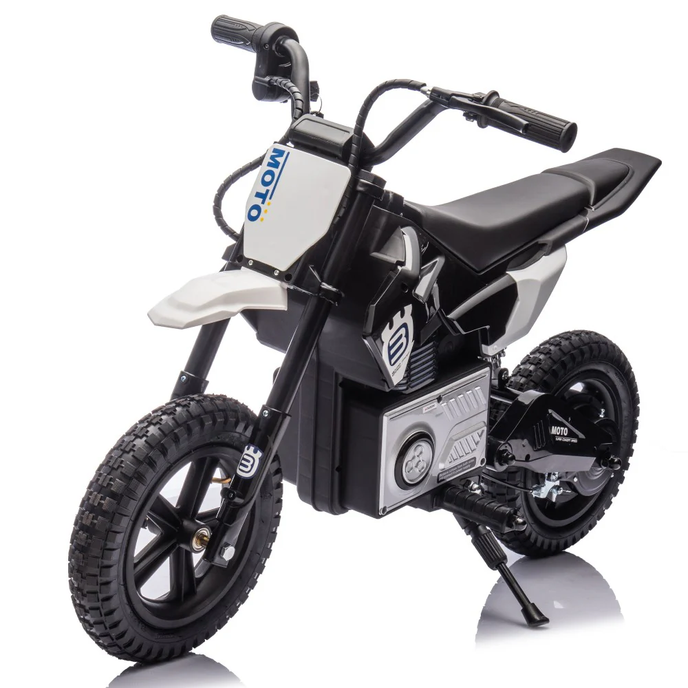 24V Electric Motorcycle for Kids with Bluetooth Music and Adjustable Speed, Suitable for Ages 5-12 - Image 4