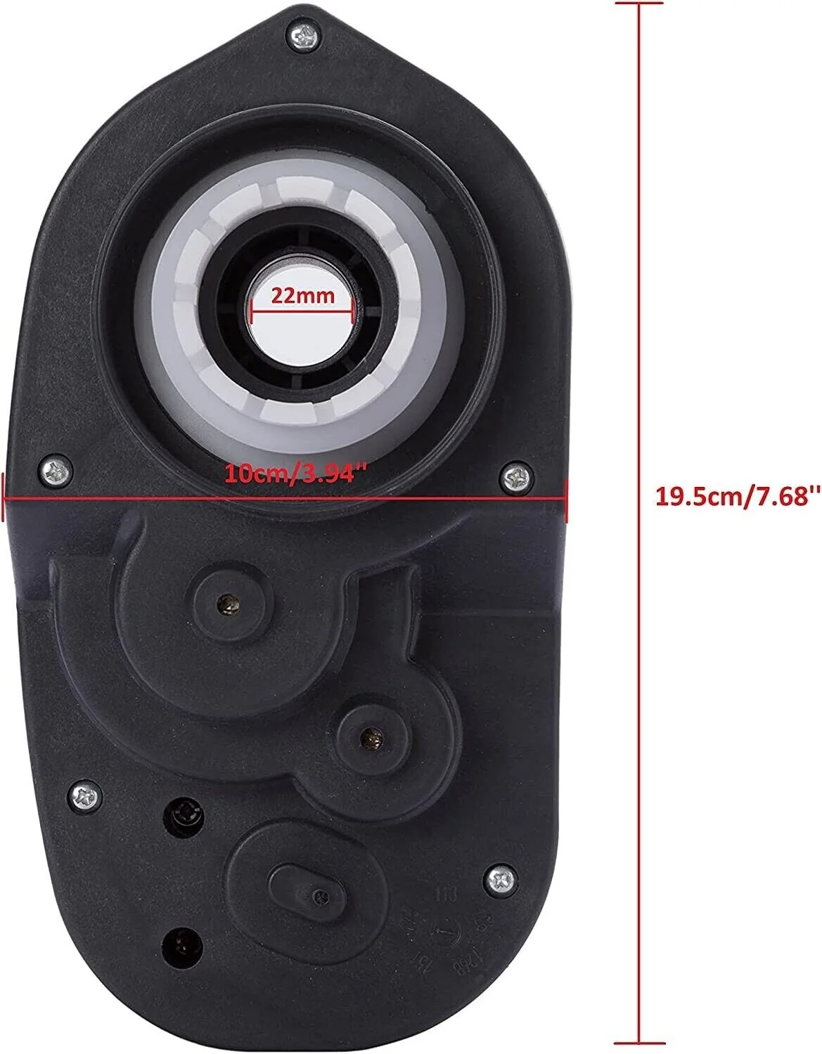 24V 30000RPM Motor Gearbox with Large Axle Hole for Power Wheels - Image 7