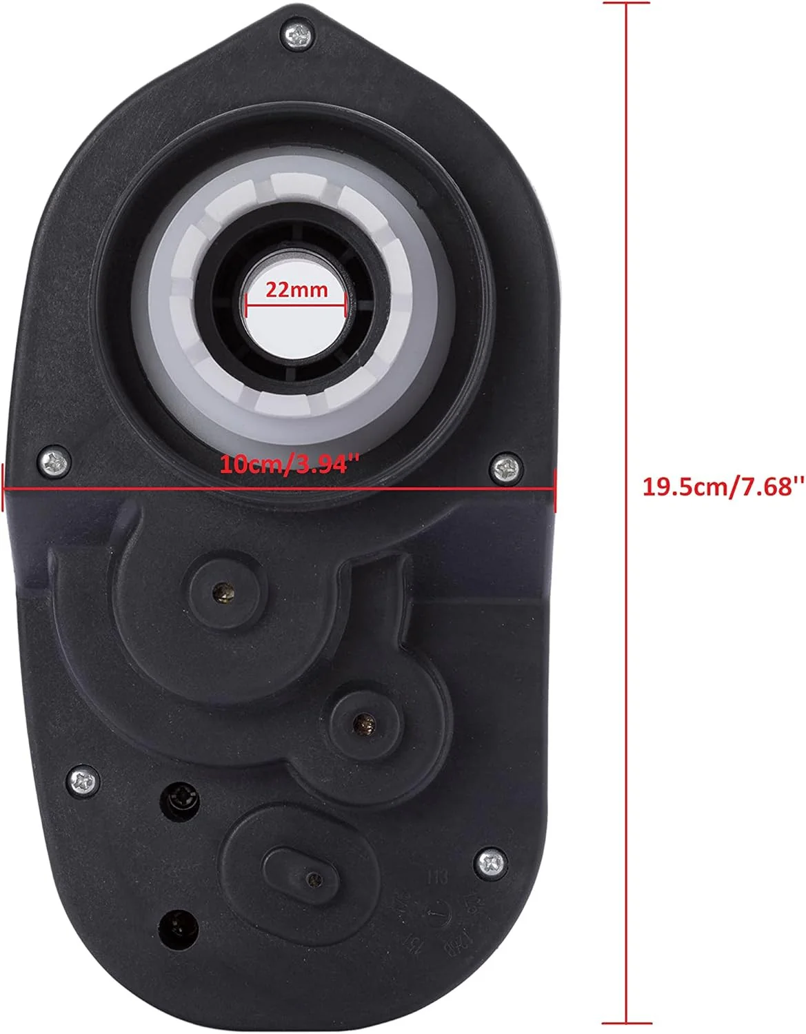 24V Gearbox with 30000RPM Motor for Power Wheels Large Axle Hole - Image 2