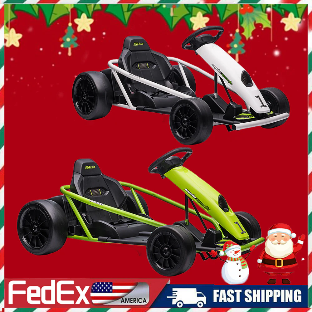 24V Electric Drift Go-Kart for Kids and Teens High-Speed Ride-On Car Toy - Image 9