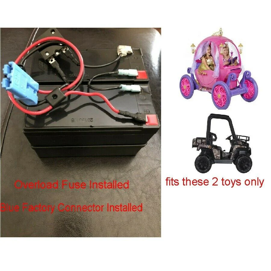 24V Grid Battery with Special Connector for Dynacraft Real Tree UTV Ride-On Vehicle