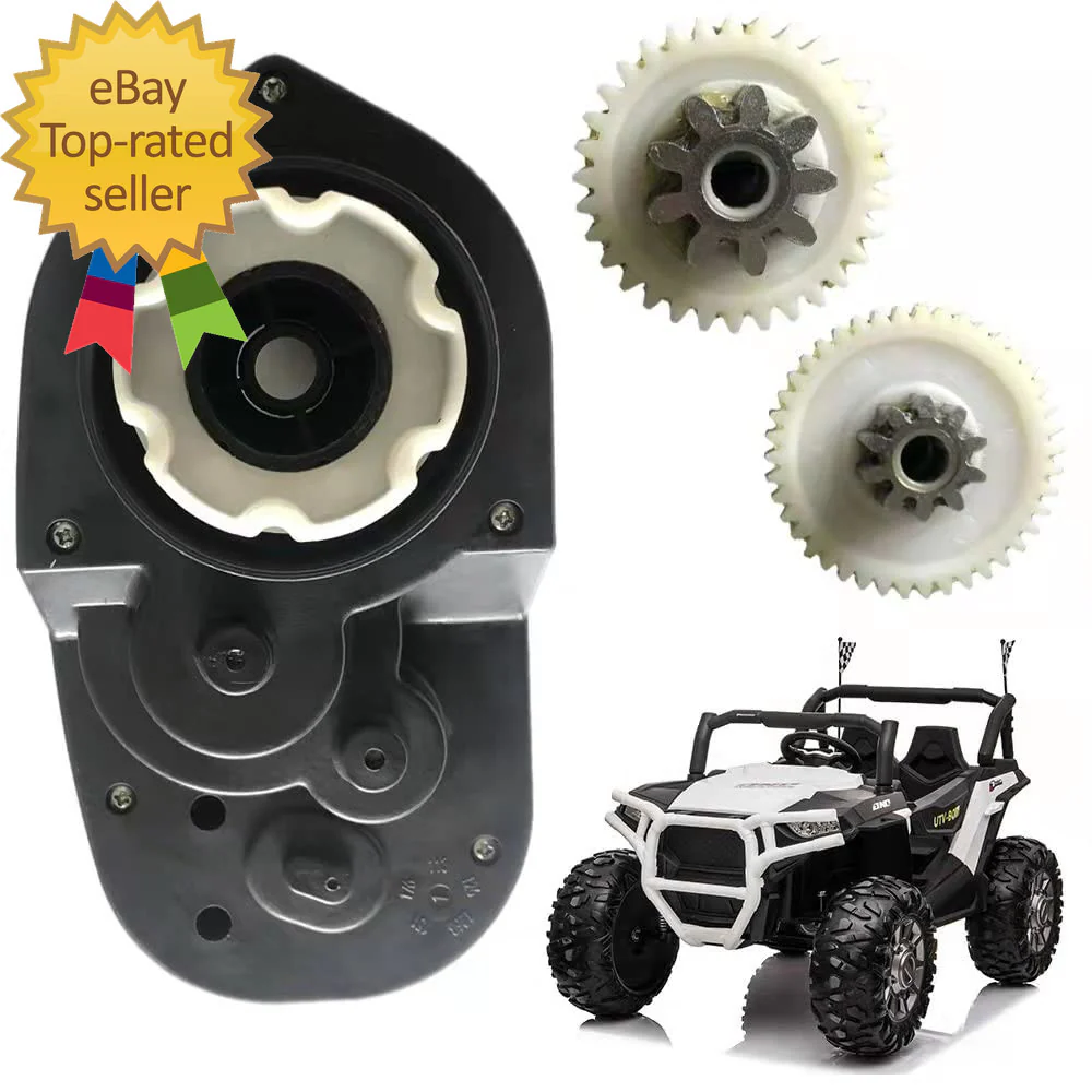 24V High Torque Gearbox with 30000RPM Motor for Power Wheels