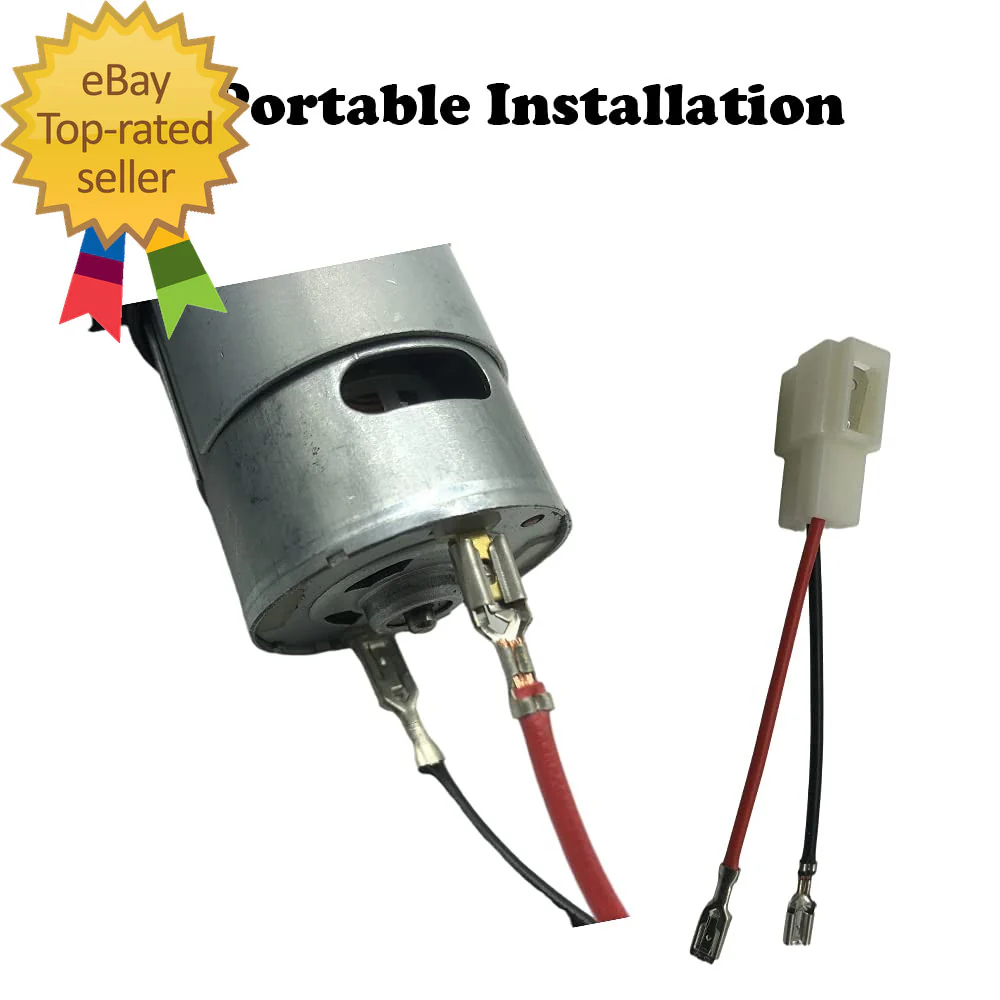 24V High Torque Gearbox with 30000RPM Motor for Power Wheels - Image 8
